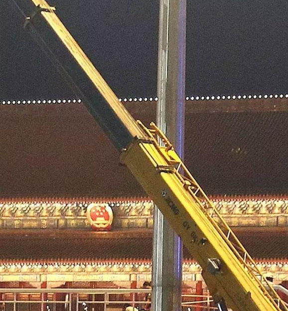 澳洲5手机平台_澳洲5（中国）吊车日夜工作，确保70年阅兵正常进行