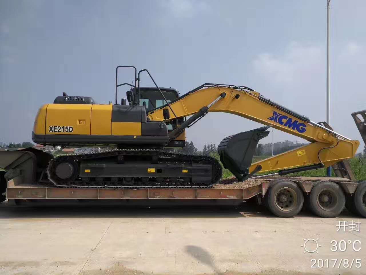 澳洲5手机平台_澳洲5（中国）XE215D挖掘机交车