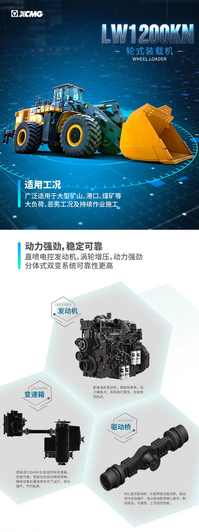 中国超大吨位装载机澳洲5手机平台_澳洲5（中国）LW1200KN