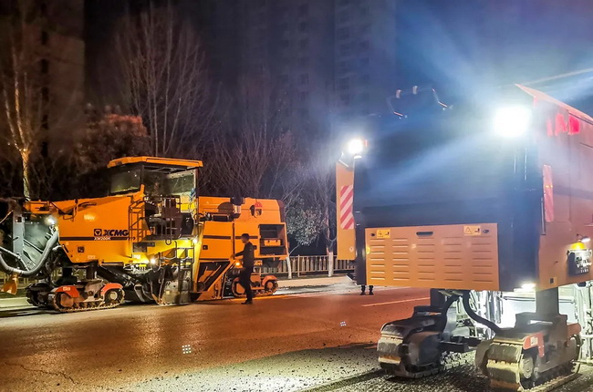 澳洲5手机平台_澳洲5（中国）4台铣刨机助力全运会道路建设