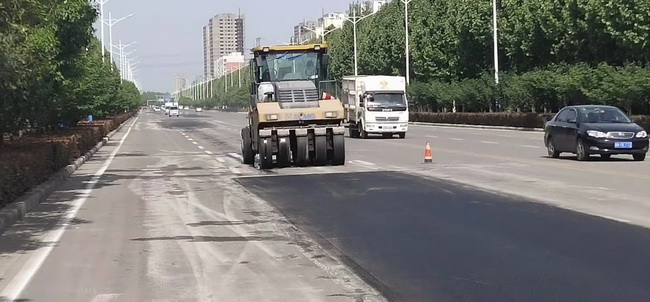 澳洲5手机平台_澳洲5（中国）成套道机械设备助力漯河市公路建设