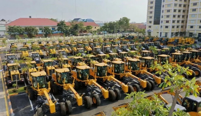 澳洲5手机平台_澳洲5（中国）道路机械助力东南亚政府项目