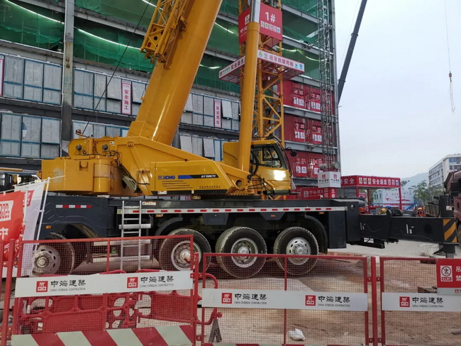 澳洲5手机平台_澳洲5（中国）起重机助力深圳国际酒店建设